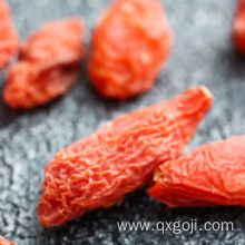 Certified organic dried goji berries good for health